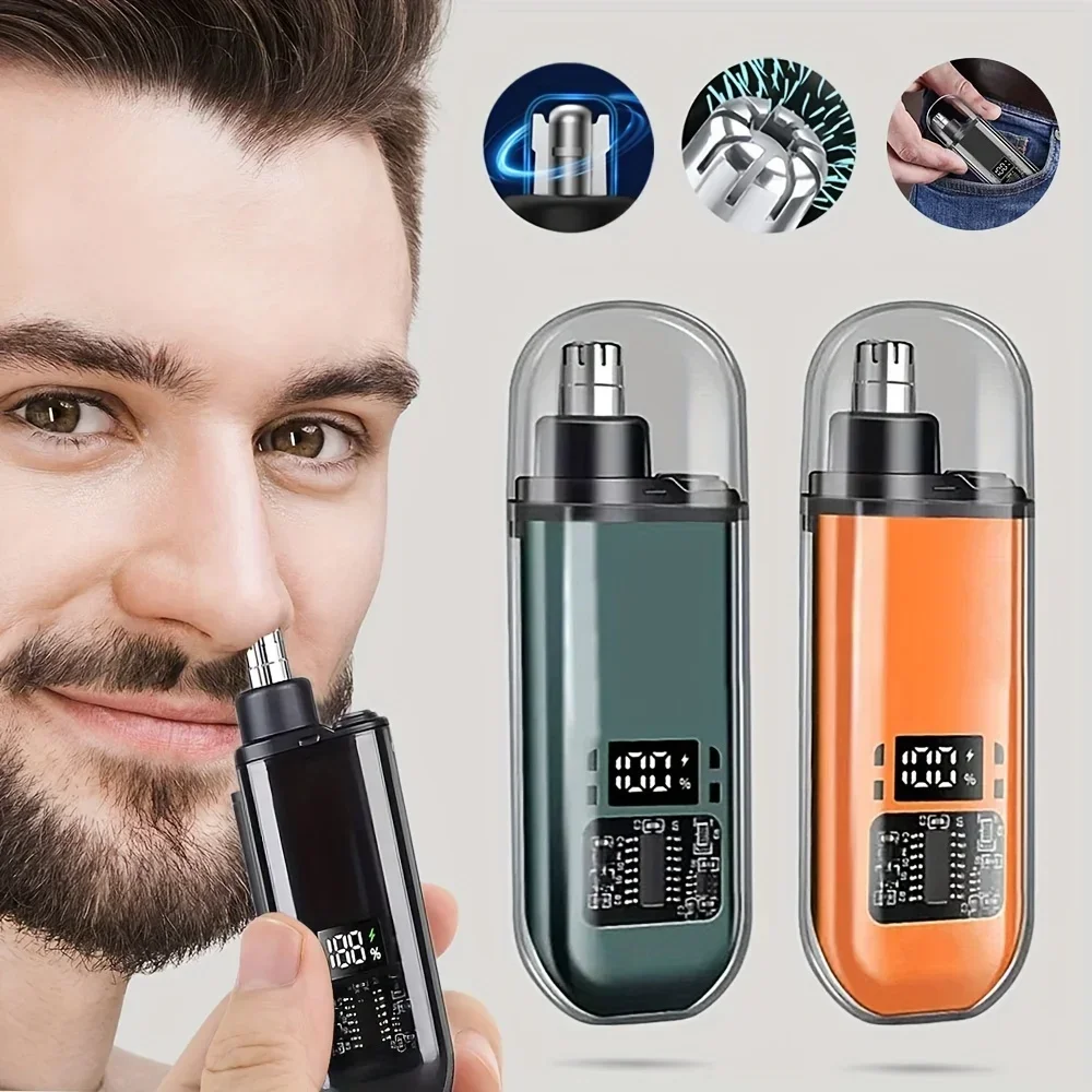 Nose Trimmer - Nose Ear Hair Trimmer USB Rechargeable