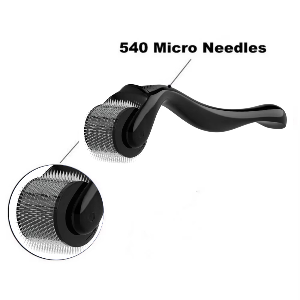 Beard Oil - 540 Needle Derma Roller Titanium Needles