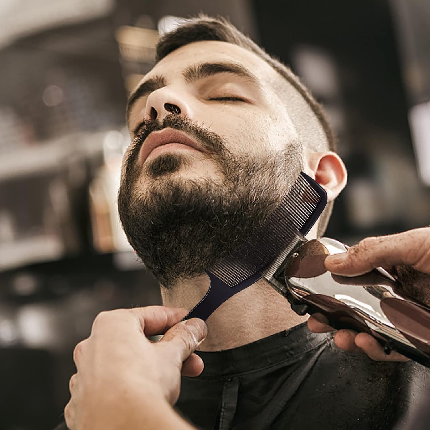 4PCS Professional Barber Hair  - Grooming Kit recension och pris