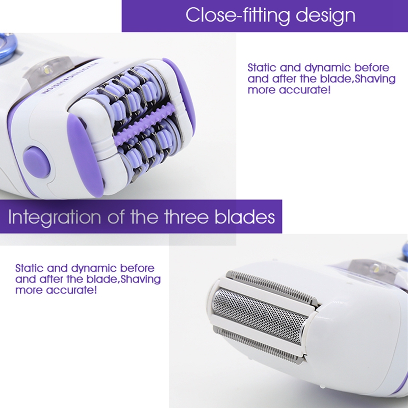 3in1 Electric Women Epilator F - Body Trimmer recension och pris
