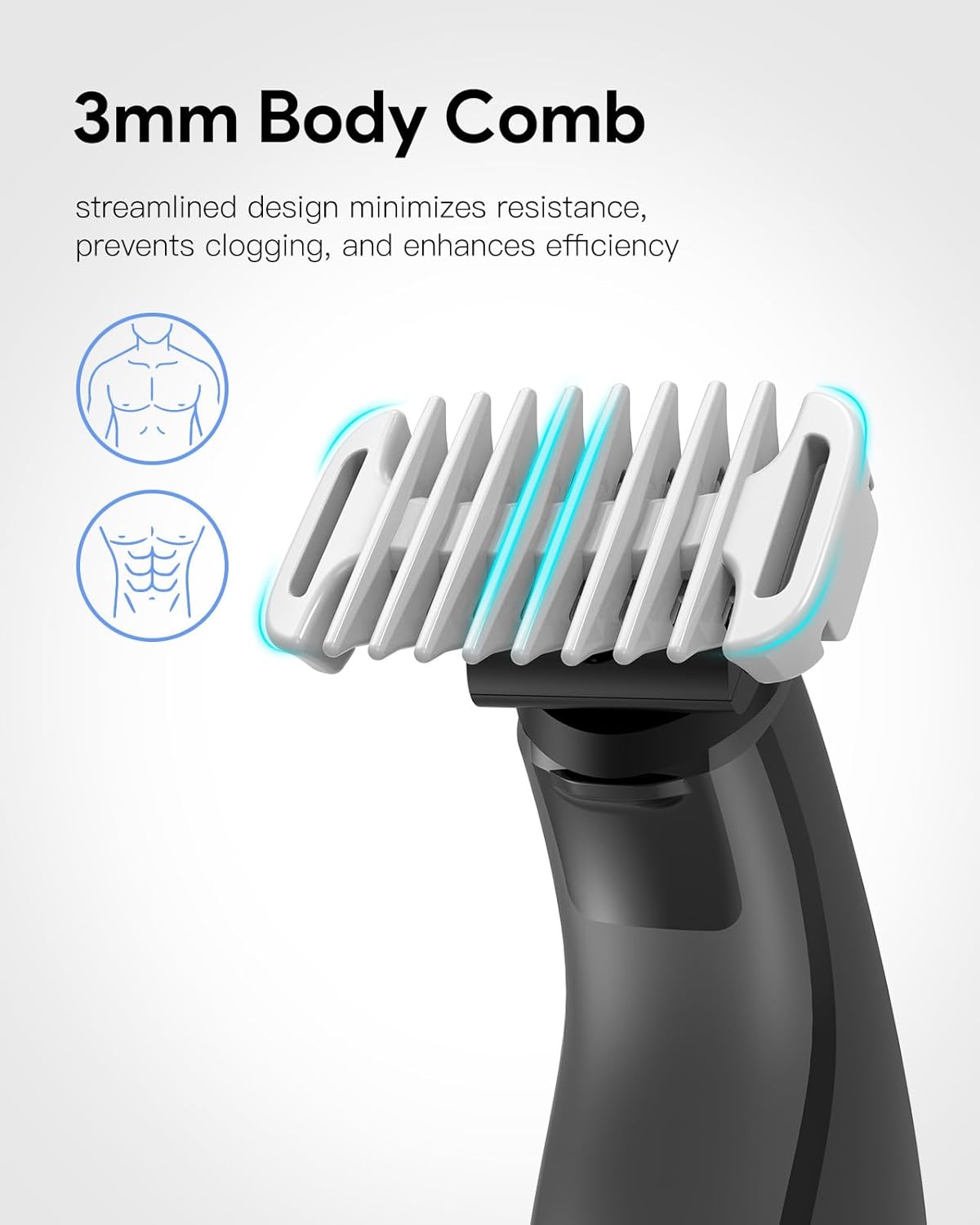 New Skin Protector & Body Comb - Electric Shaver Rotary recension och pris