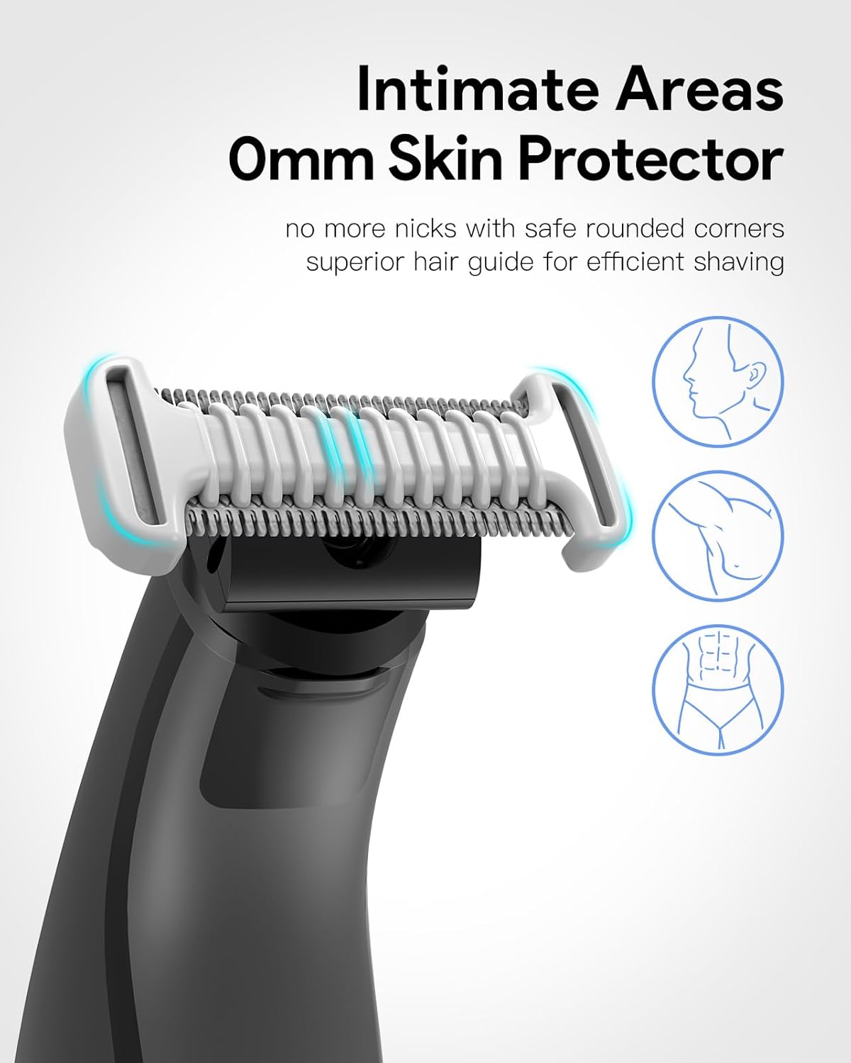 New Skin Protector & Body Comb - Electric Shaver Rotary recension och pris