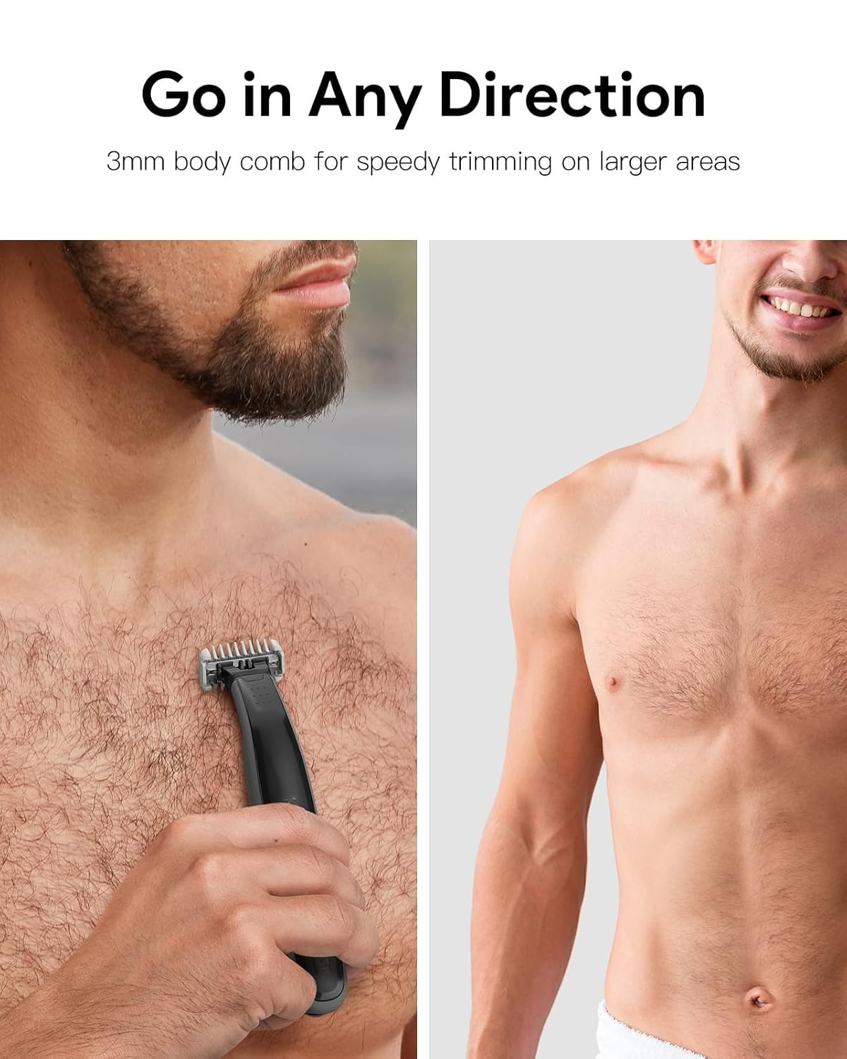 New Skin Protector & Body Comb - Electric Shaver Rotary recension och pris