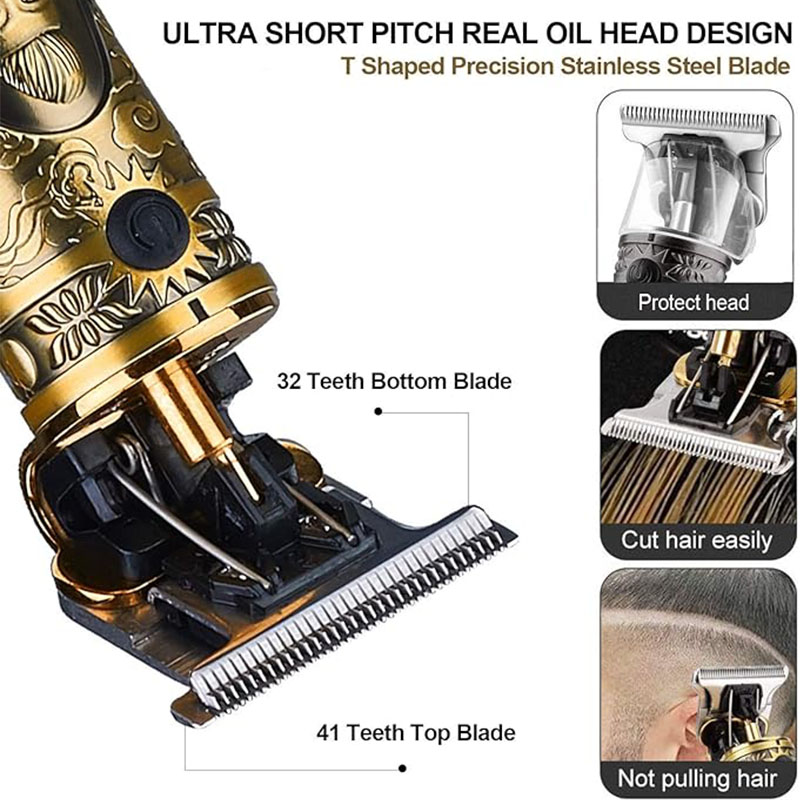 2026 Hot Sale Vintage T9 Hair  - Body Trimmer recension och pris