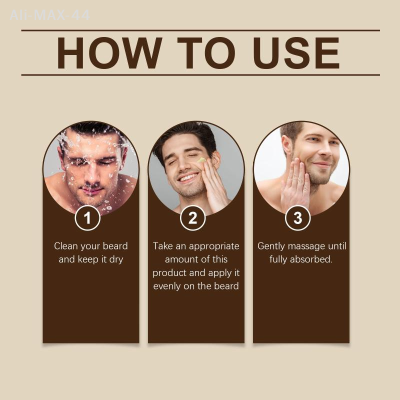 Men's Biotin Beard Balm - Bear - Beard Oil recension och pris