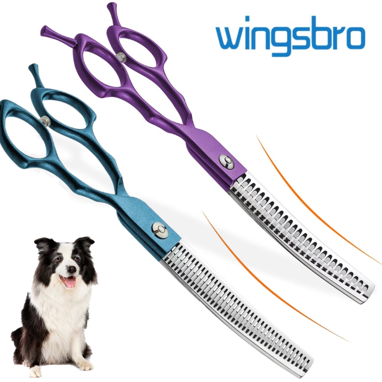 7inch Curved Chunkers Shears S - Grooming Scissors recension och pris