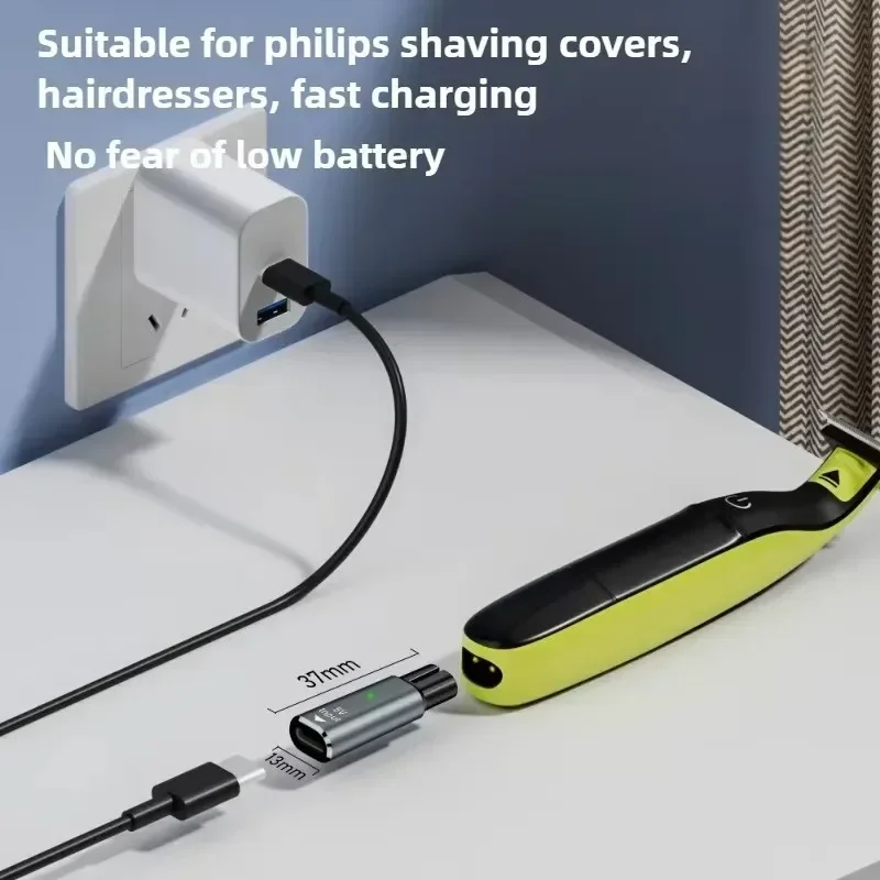 5V Type-C Shaver Adapter Charg - Body Trimmer recension och pris