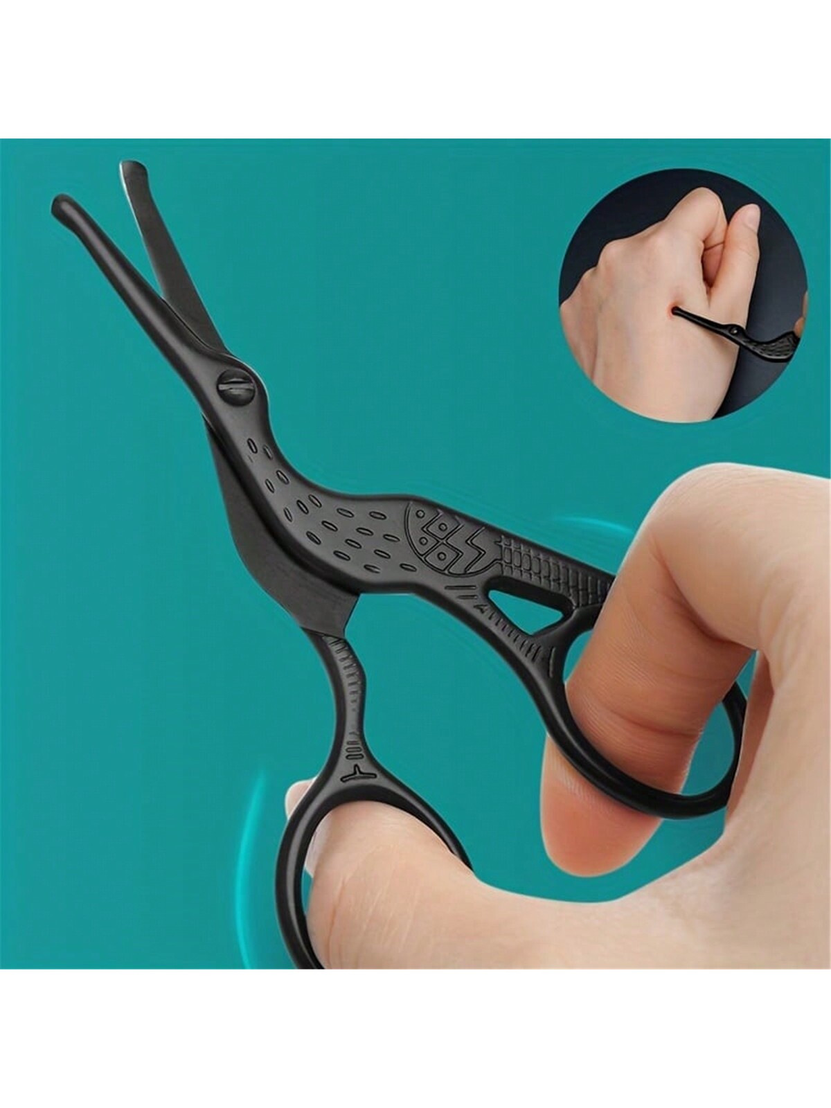 Nose Hair Scissors, Stainless  - Grooming Scissors recension och pris