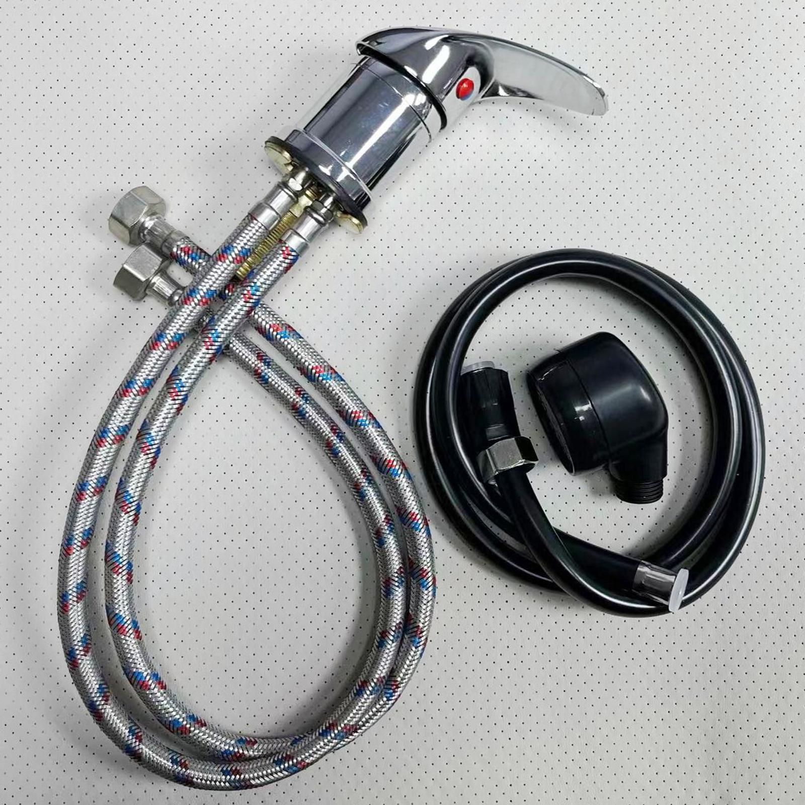 Shampoo Bowl Faucet Set with H - Grooming Kit recension och pris